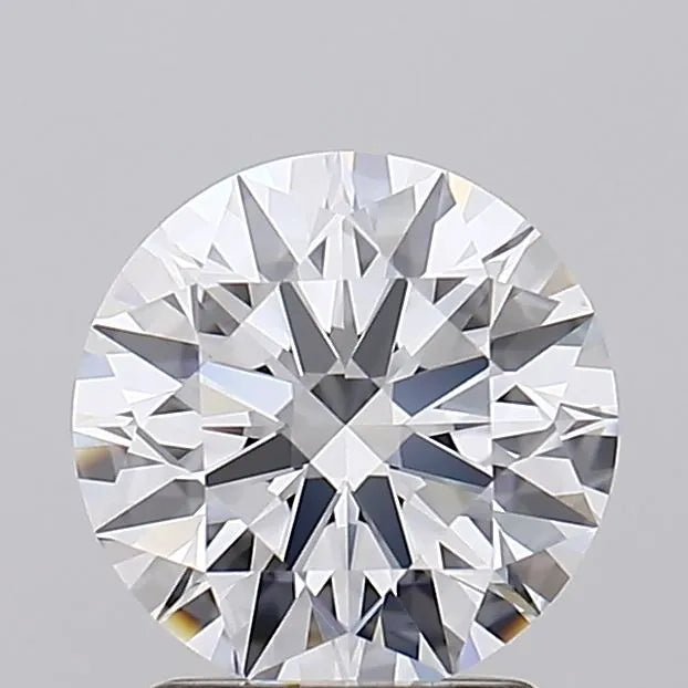 2.02ct Round Lab Grown Diamond (Colour E, Clarity FL, Cut EX, GIA Certified)