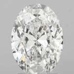 2.53ct Oval Lab Grown Diamond (Colour E, Clarity VS2, IGI Certified)