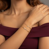 Veto Ignis Diamond Statement Bracelet