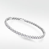 Customisable Tennis Bracelet - 3mm stones (3.49ct to 7.49ct)