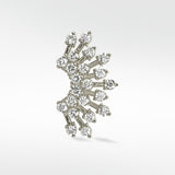 Diamond Sun Rays Tiara Earring
