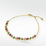Veto Petal Multi-Coloured Bracelet