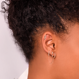 Duo Diamond Hoops