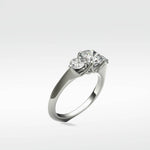 Blackthorn Trinity Engagement Ring - Lark and Berry