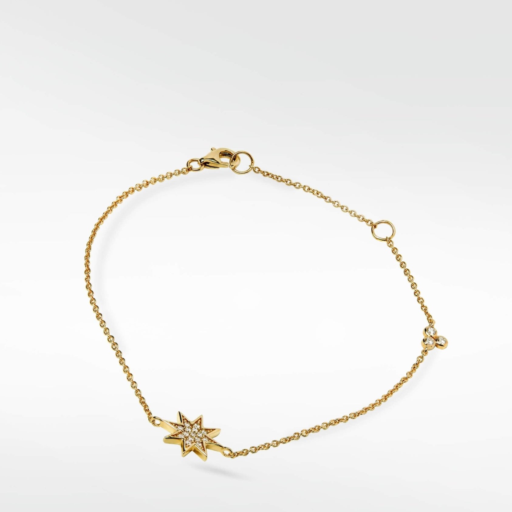 Star Diamond PavŽ Bracelet in 14K Gold - Lark and Berry